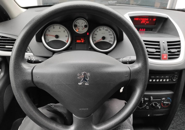 Peugeot 207 cena 10800 przebieg: 200000, rok produkcji 2008 z Dziwnów małe 37